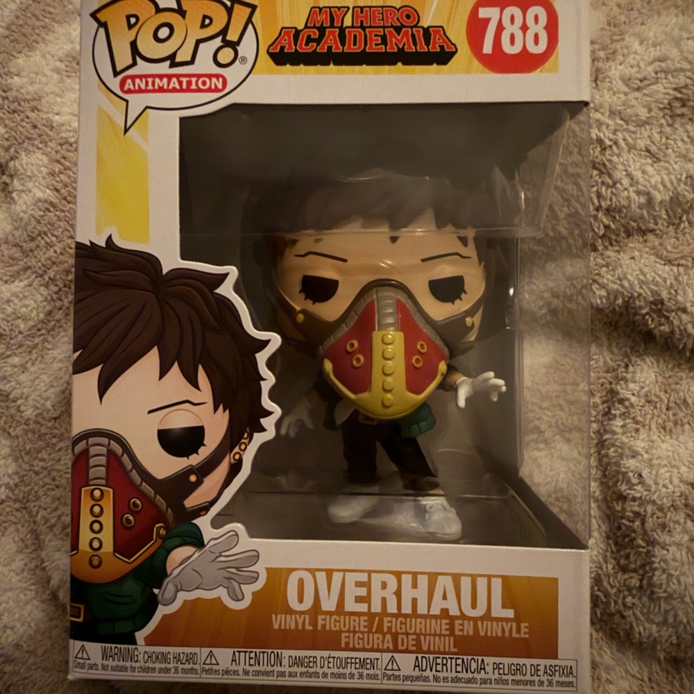 Funko Pop! Animation Overhaul (My Hero Academia) #788 - Red & Gold Mask
